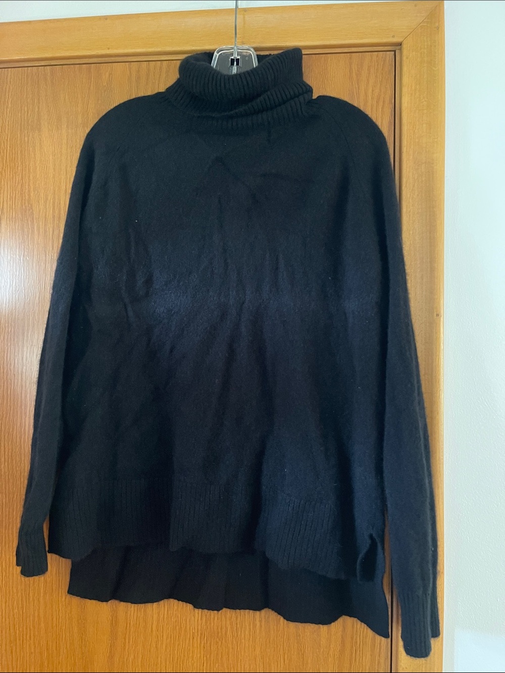 41 Hawthorn Black Turtleneck Sweater